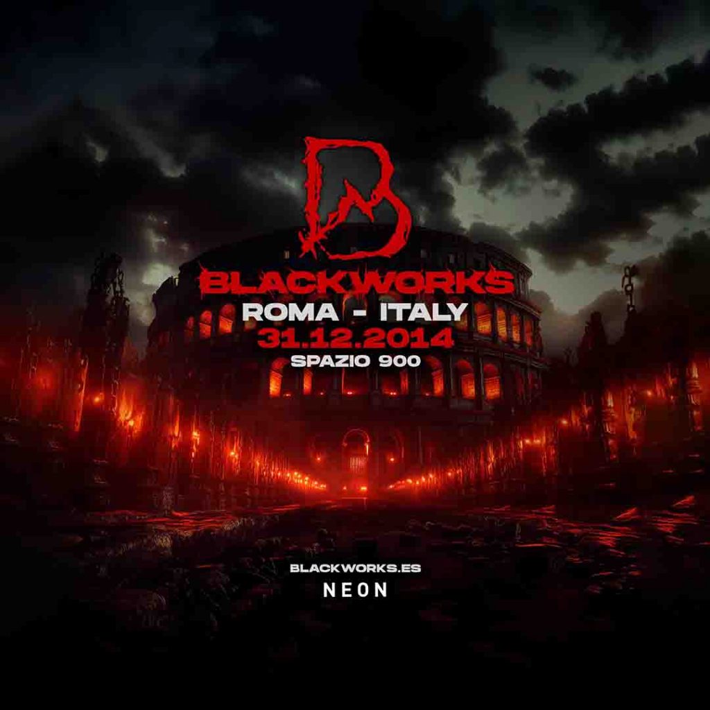 Blackworks spazio novecento nye 2025