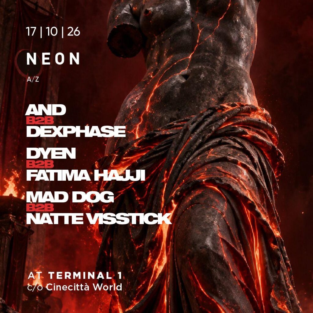 neon ottobre 2026